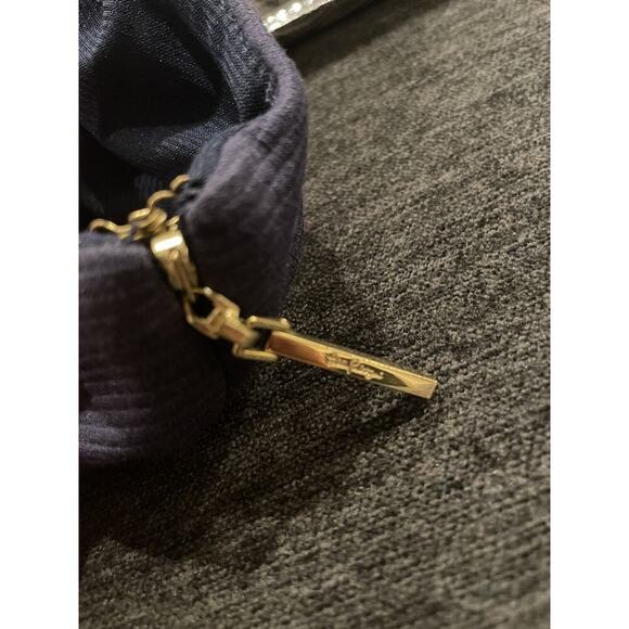 Lilly Pulitzer Sheath Dress XS 0 Navy Coral Sleeveless Embroidered Stretch Knee - Picture 10 of 12